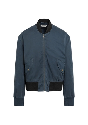 JW Anderson twill bomber jacket - Blue