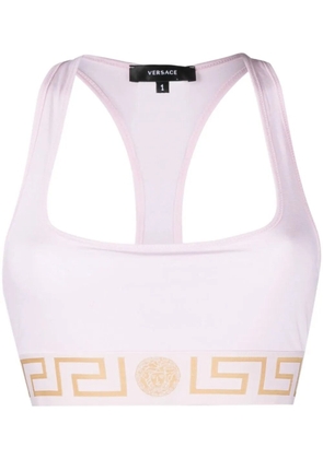 Versace Greca Border bralette - Pink