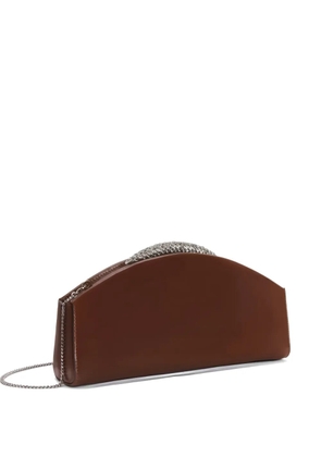 Giuseppe Zanotti Atena clutch bag - Brown