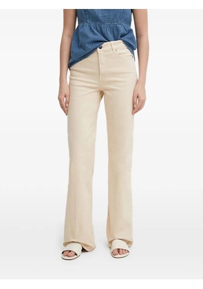 Benetton button-fastening belt-loops jeans - Neutrals