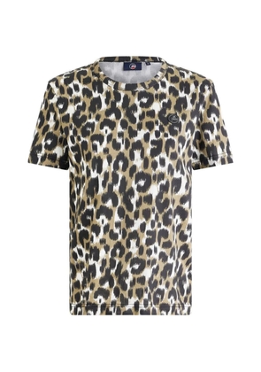 Fusalp Talixe leopard-pattern T-shirt - Neutrals