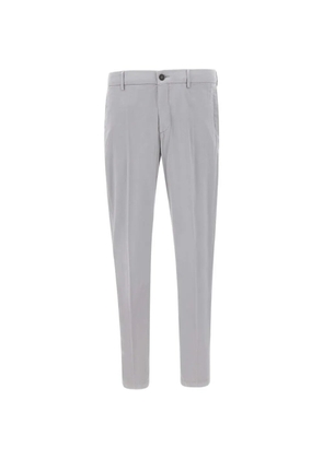 Eleventy pressed-crease trousers - Grey