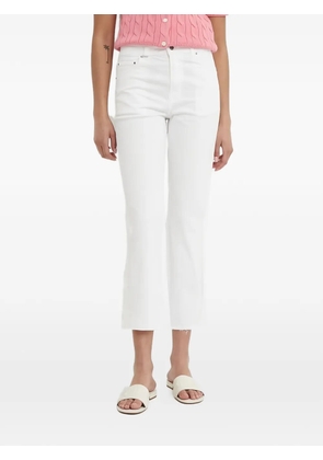 Benetton frayed jeans - White