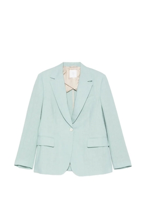 Eleventy flap-pocket blazer - Green