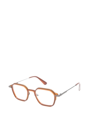 GIGI STUDIOS geometric-frame glasses - Brown