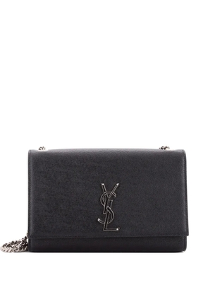 Saint Laurent Pre-Owned Classic Monogram Grainy Leather Large crossbody bag - Black