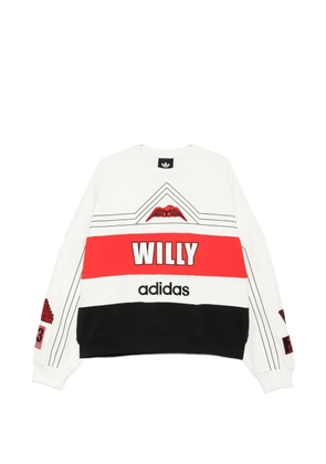 adidas x Willy Chavarria BBall sweatshirt - White