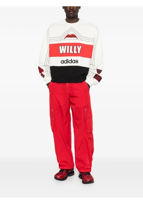 adidas x Willy Chavarria BBall sweatshirt - White