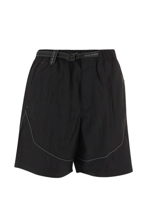 and Wander adjustable-belt bermuda shorts - Black