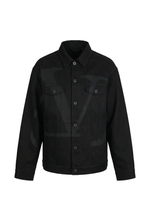 Valentino Garavani logo-print jacket - Black