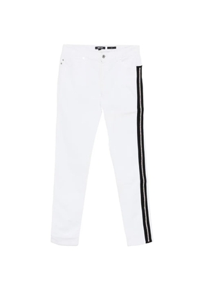 Just Cavalli strass-embellishment jeans - White