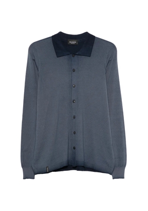 AROVESCIO button shirt - Blue