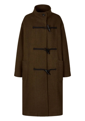 TOMBOY high-neck duffle coat - Brown