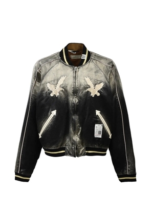Maison MIHARA YASUHIRO Souvenir bomber jacket - Black