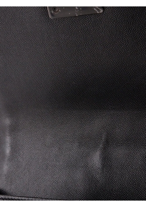 CHANEL Pre-Owned So Black Boy Flap Bag Quilted Caviar Old Medium shoulder bag