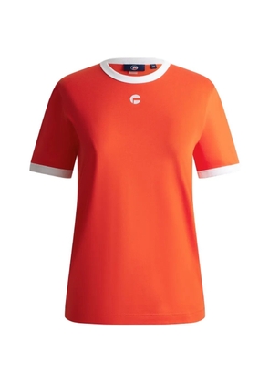 Fusalp Tanixa contrast-trims T-shirt - Orange