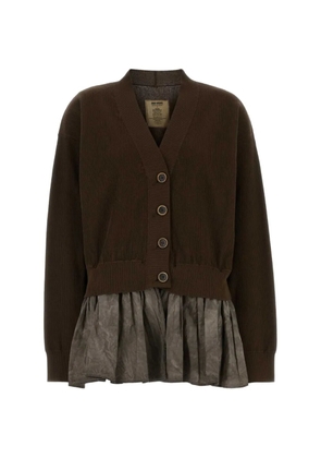 Uma Wang oversize cardigan - Brown