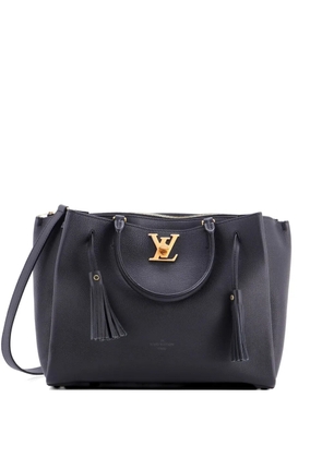 Louis Vuitton Pre-Owned Lockmeto Handbag Leather satchel - Black