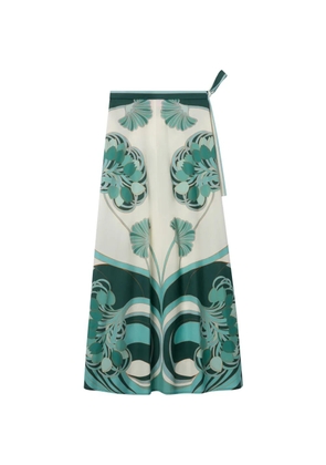 La DoubleJ Sarong skirt - Green