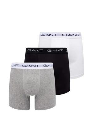 Gant logo-waistband boxers (pack of three) - Grey