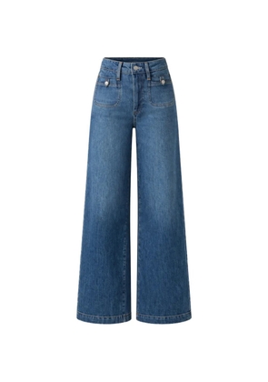 PAIGE Anessa patch-pocket jeans - Blue