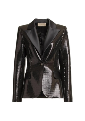 Elie Saab sequin-embellishment blazer - Black