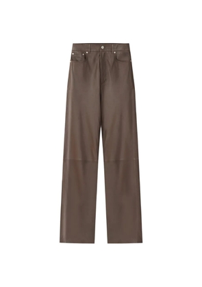 Nanushka high rise five pocket trousers - Brown