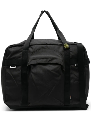 Stone Island patch pocket tote bag - Grey