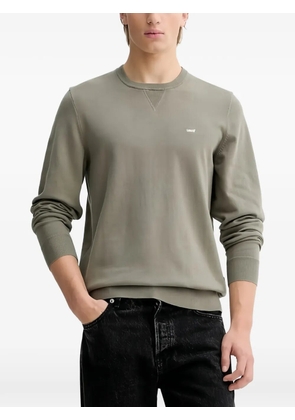 Levi's round-neck long-sleeve sweater - Green