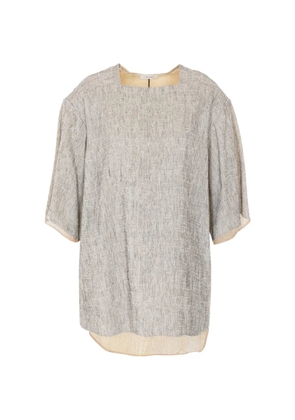The Row square neck top - Grey