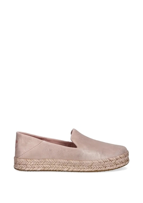 Toms metallic flat espadrilles - Pink