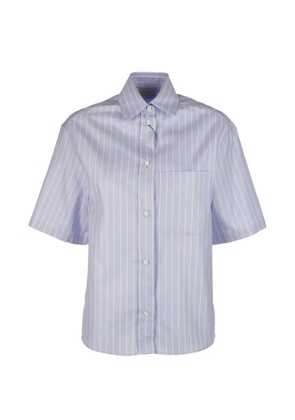Paul & Shark striped short-sleeve shirt - Blue