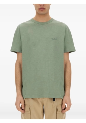Woolrich crew neck logo T-shirt - Green