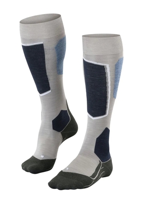 Falke geometric-pattern ski socks - Grey