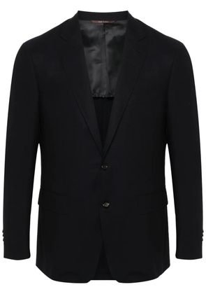 Canali single-breasted blazer - Blue