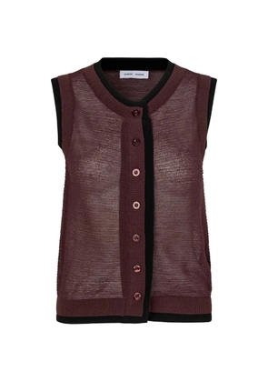 SAMSOE SAMSOE Saliv vest - Brown