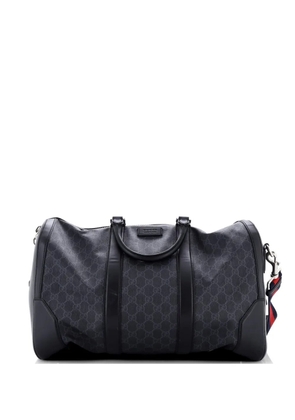 Gucci Pre-Owned Convertible Duffle Bag GG Coated Canvas Medium travel bag - Black