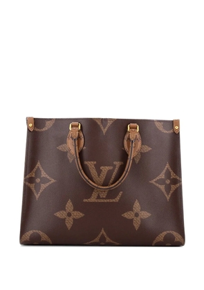 Louis Vuitton Pre-Owned OnTheGo Reverse Monogram Giant MM tote bag - Brown