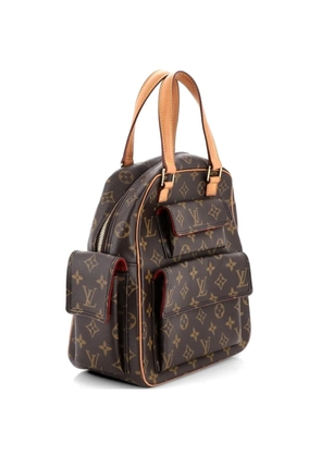 Louis Vuitton Pre-Owned Excentri-Cite Handbag Monogram Canvas satchel - Brown