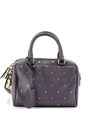 Louis Vuitton Pre-Owned Speedy Bandouliere NM Bag Studded Monogram Empreinte Leather 20 shoulder bag - Grey