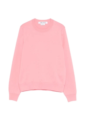 Comme Des Garçons crewneck sweater - Pink