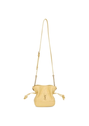 Saint Laurent mini Jamie bucket bag - Yellow