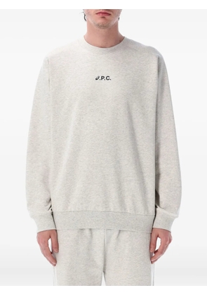 A.P.C. logo sweatshirt - Grey