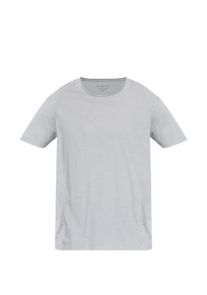 AllSaints Figure raw-edge T-shirt - Grey
