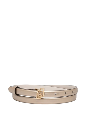 LIU JO logo buckle belt - Neutrals
