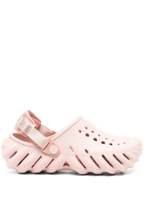 Crocs cut out-detail chunky sandals - Pink