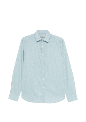 Canali floral shirt - Blue