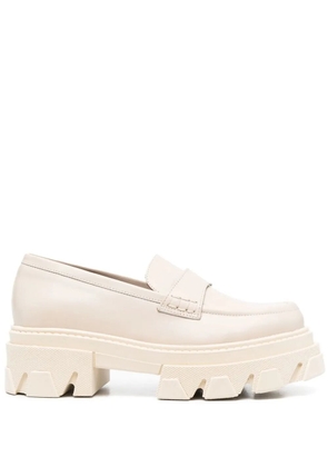 ALOHAS Trailblazer 55mm leather loafers - Neutrals