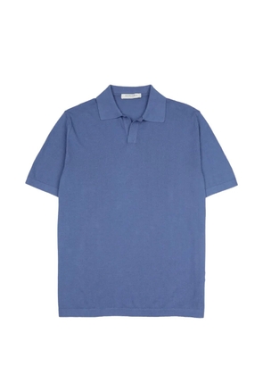 BROOKSFIELD collared T-shirt - Blue