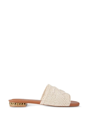 Kurt Geiger woven flat sandals - Neutrals